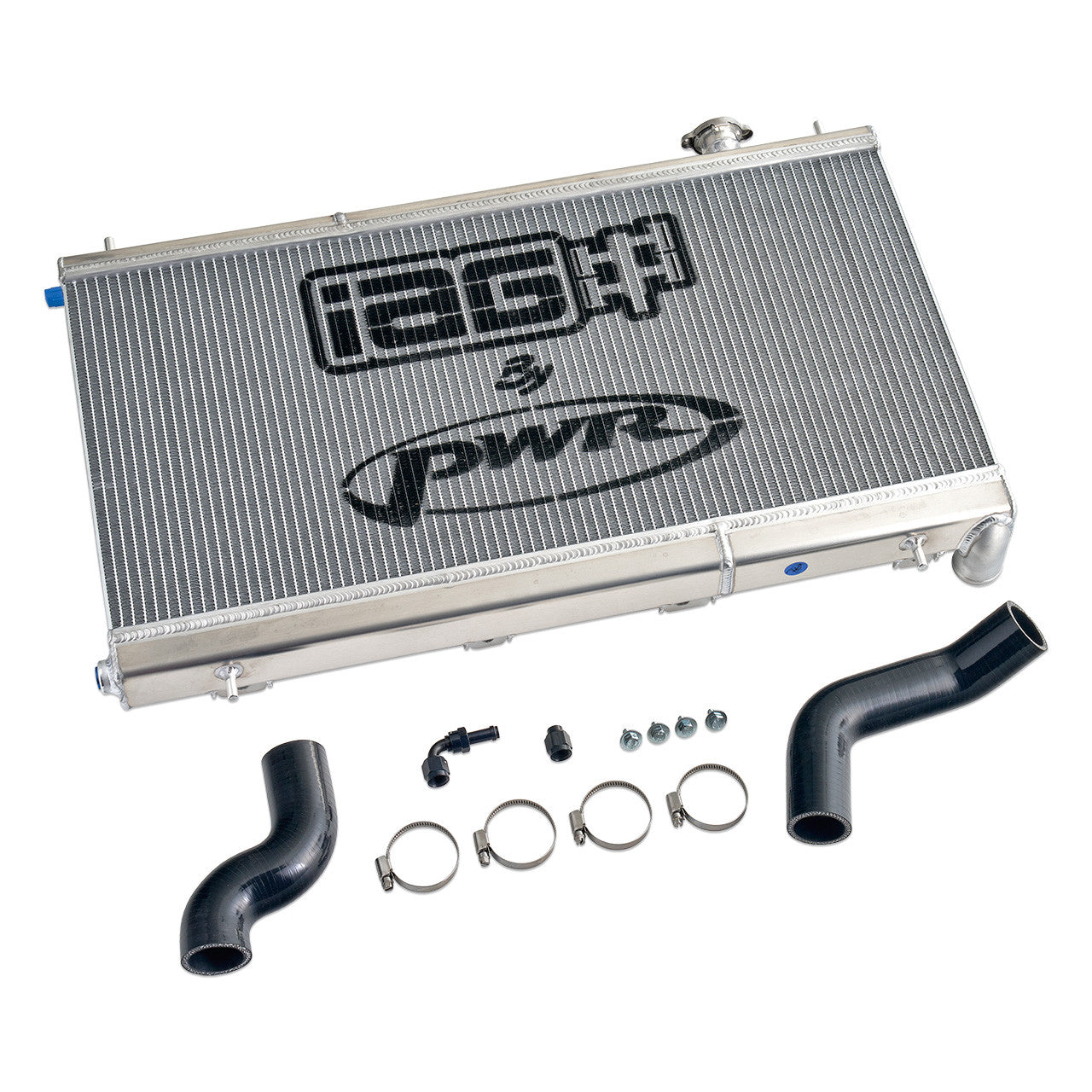 IAG Triple Pass Street Series 42mm Radiator - 2008-14 Subaru WRX, 08-21 STI
