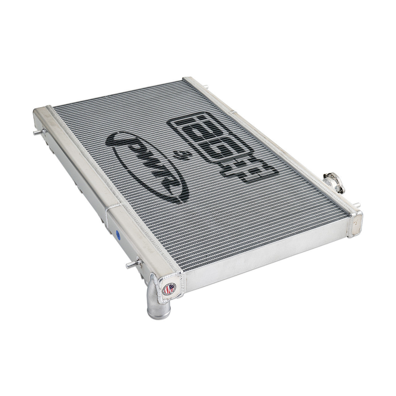 IAG Triple Pass Street Series 42mm Radiator - 2008-14 Subaru WRX, 08-21 STI