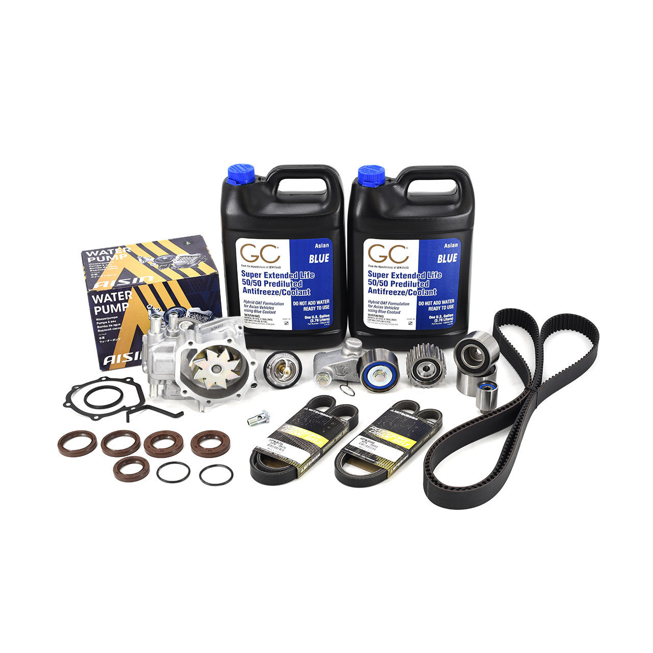 IAG 105K Service Package w/ AISIN Water Pump - 2005-09 Subaru Legacy GT
