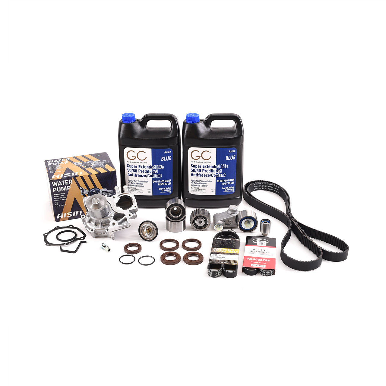 IAG 105K Service Package w/ AISIN Water Pump - 2008-14 Subaru WRX