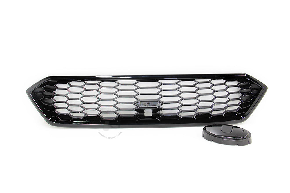 IGROUND JDM FRONT GRILL BADGELESS - 18-21 SUBARU IMPREZA WRX STI