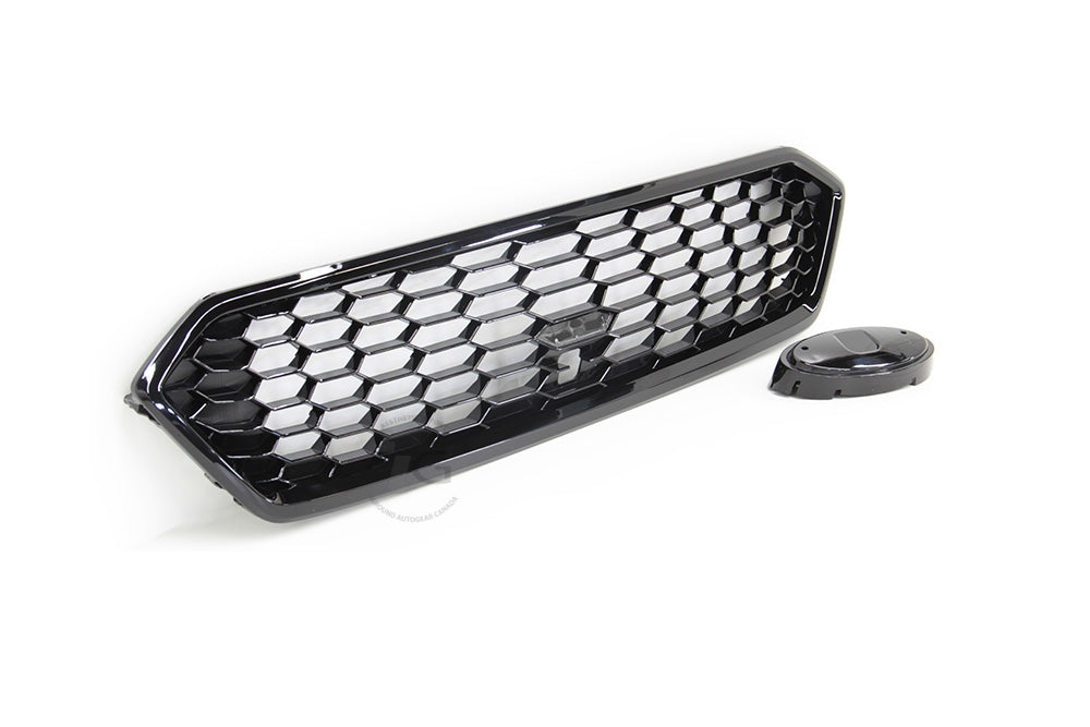 IGROUND JDM FRONT GRILL BADGELESS - 18-21 SUBARU IMPREZA WRX STI