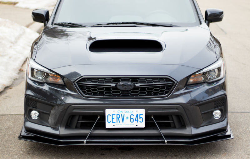 Ventus Autoworks Lip Version 2PC Front Splitter - 2018-2021 Subaru WRX