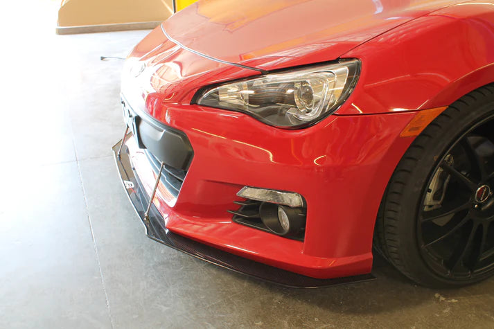 APR Carbon Fiber Front Wind Splitter W/ Rods - BRZ 2013-2016