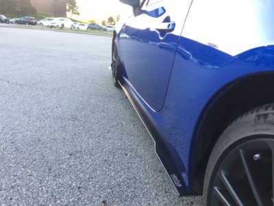 Ventus Autoworks 2PC Side Splitters - 2012-2018 Subaru BRZ