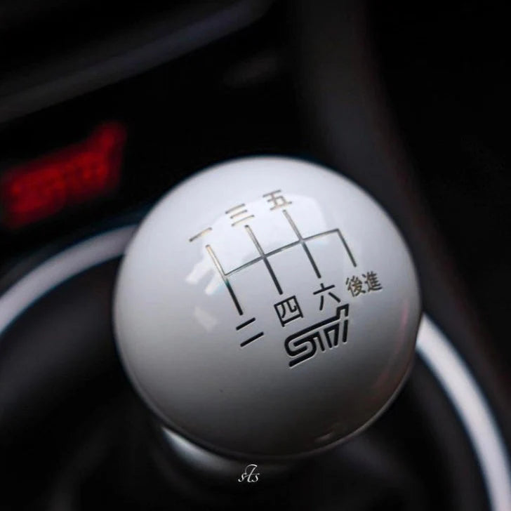 Billetworkz Weighted Shift Knob w/ 6 Speed Japanese Engraving - 2004-2021 STI