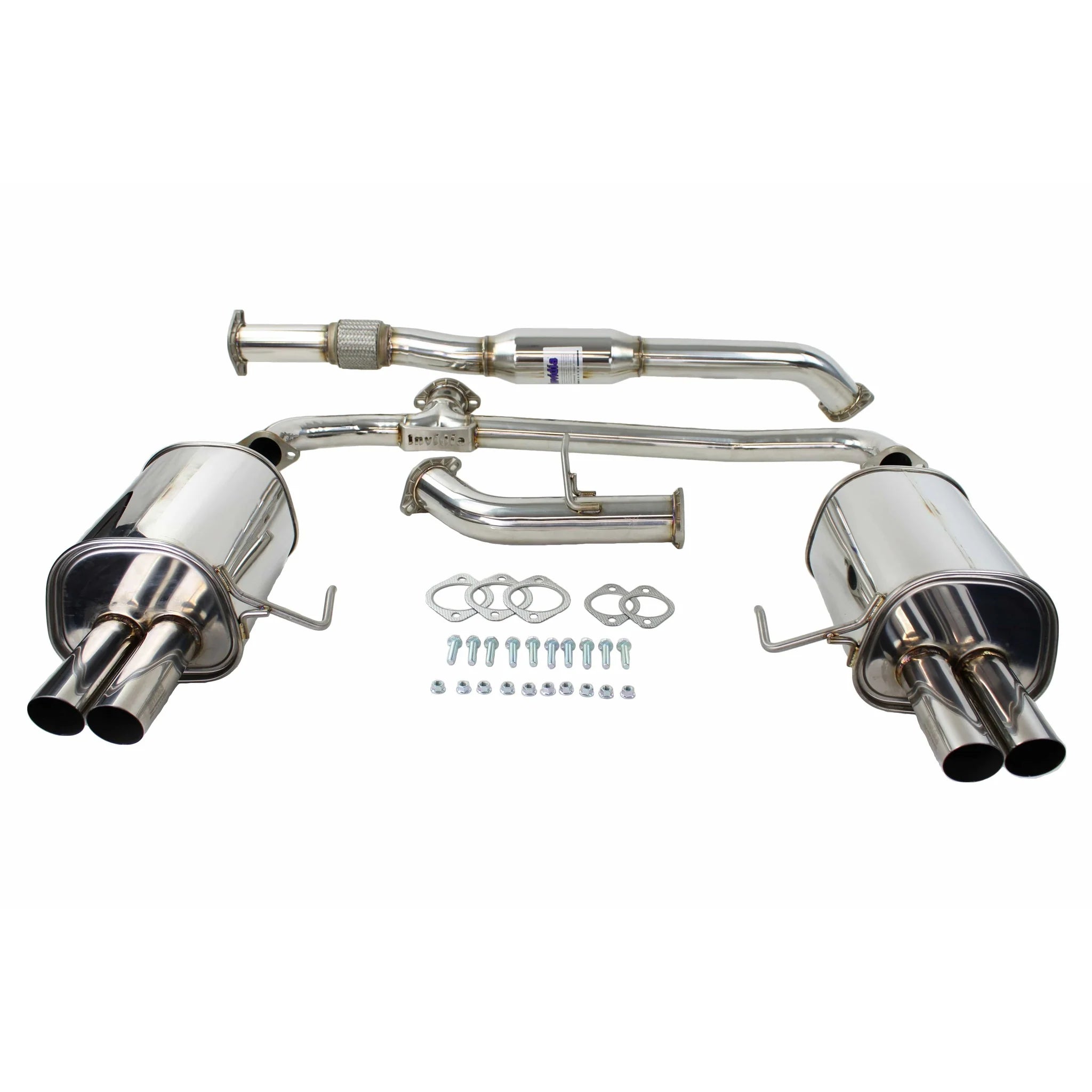 Invidia Q300 Cat back Exhaust - 2005-2009 Legacy GT