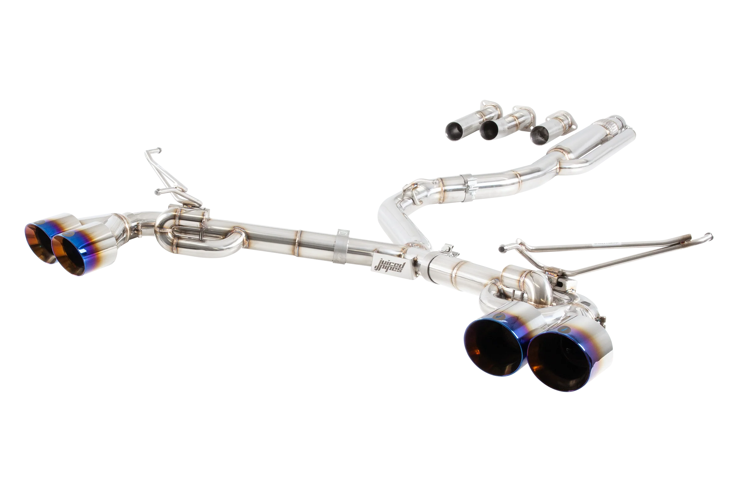 JUICED PIPES 3" CATBACK EXHAUST - 08-14 WRX/STI SEDAN, 15-21 WRX/STI, 2022+ WRX