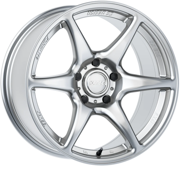 Kansei K11S Tandem 18x9.5in / 5x114.3 BP / 22mm Offset / 73.1mm Bore - Hyper Silver Wheel