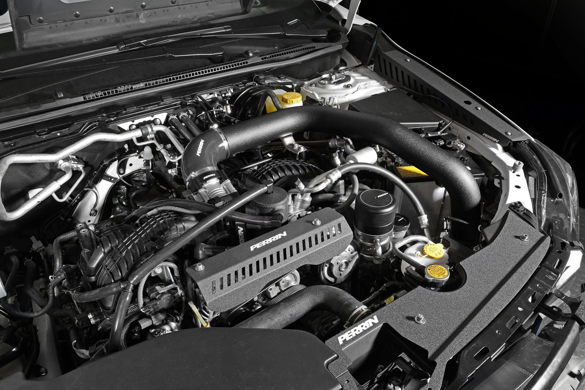 PERRIN FRONT MOUNT INTERCOOLER KIT - Black Tubes & Silver Core - 2022+ WRX