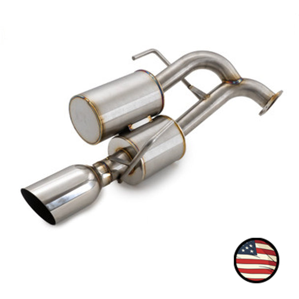 Nameless Axleback Exhaust - Dual Chamber with 5" Muffler -  2020+ Legacy 2.5i