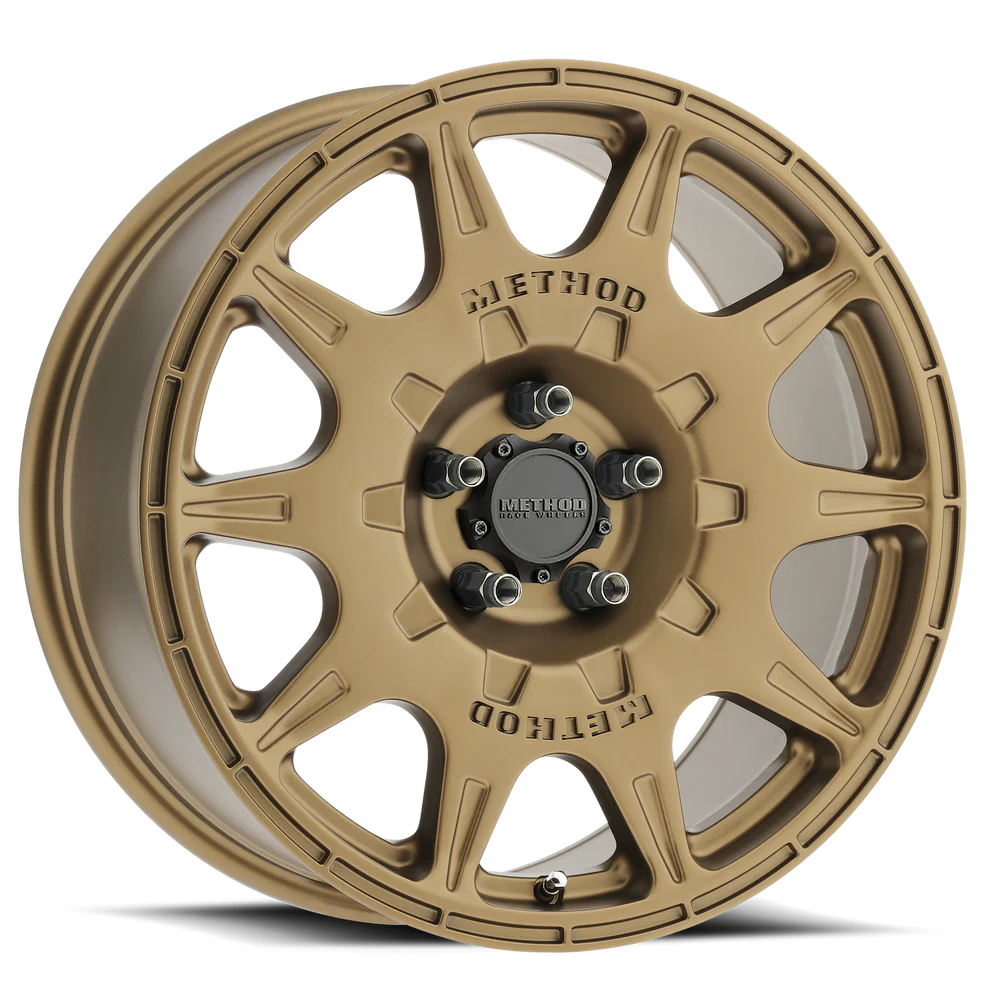 Method MR502 RALLY 17x8 +38mm Offset 5x114.3 67.1mm CB Method Bronze Wheel
