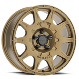 Method MR502 RALLY 17x8 +38mm Offset 5x114.3 67.1mm CB Method Bronze Wheel