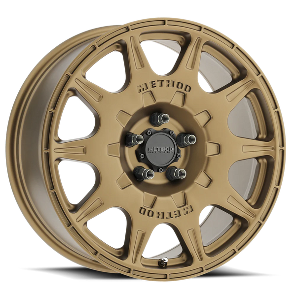 Method MR502 RALLY 17x8 +38mm Offset 5x114.3 67.1mm CB Method Bronze Wheel