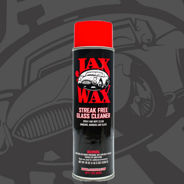 Jax Wax Streak Free Glass Cleaner