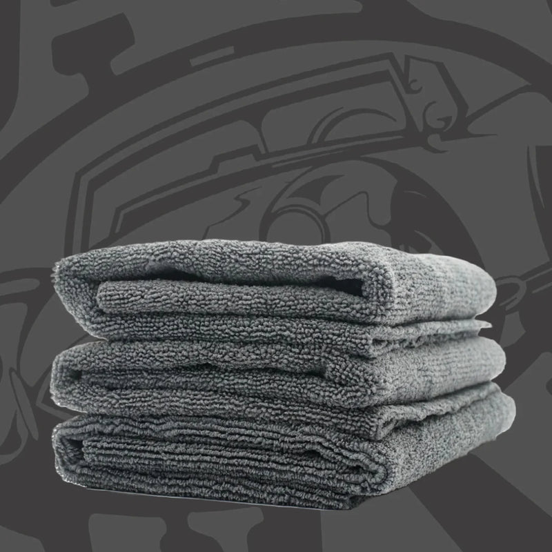 Jax Wax Edgeless Microfiber Utility Towel 16x16 (3 PACK)