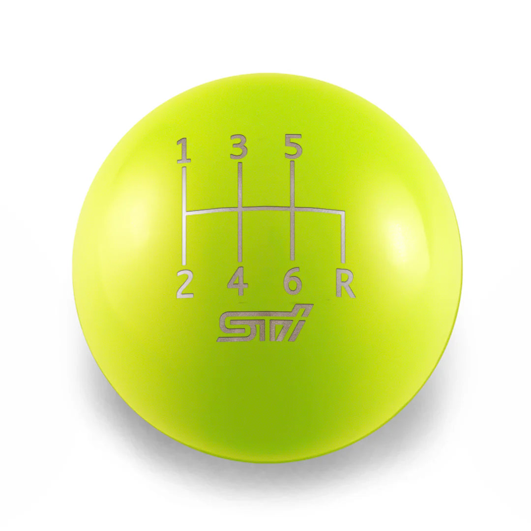 Billetworkz Weighted Shift Knob w/ 6 Speed STI Engraving - 2004-2021 STI