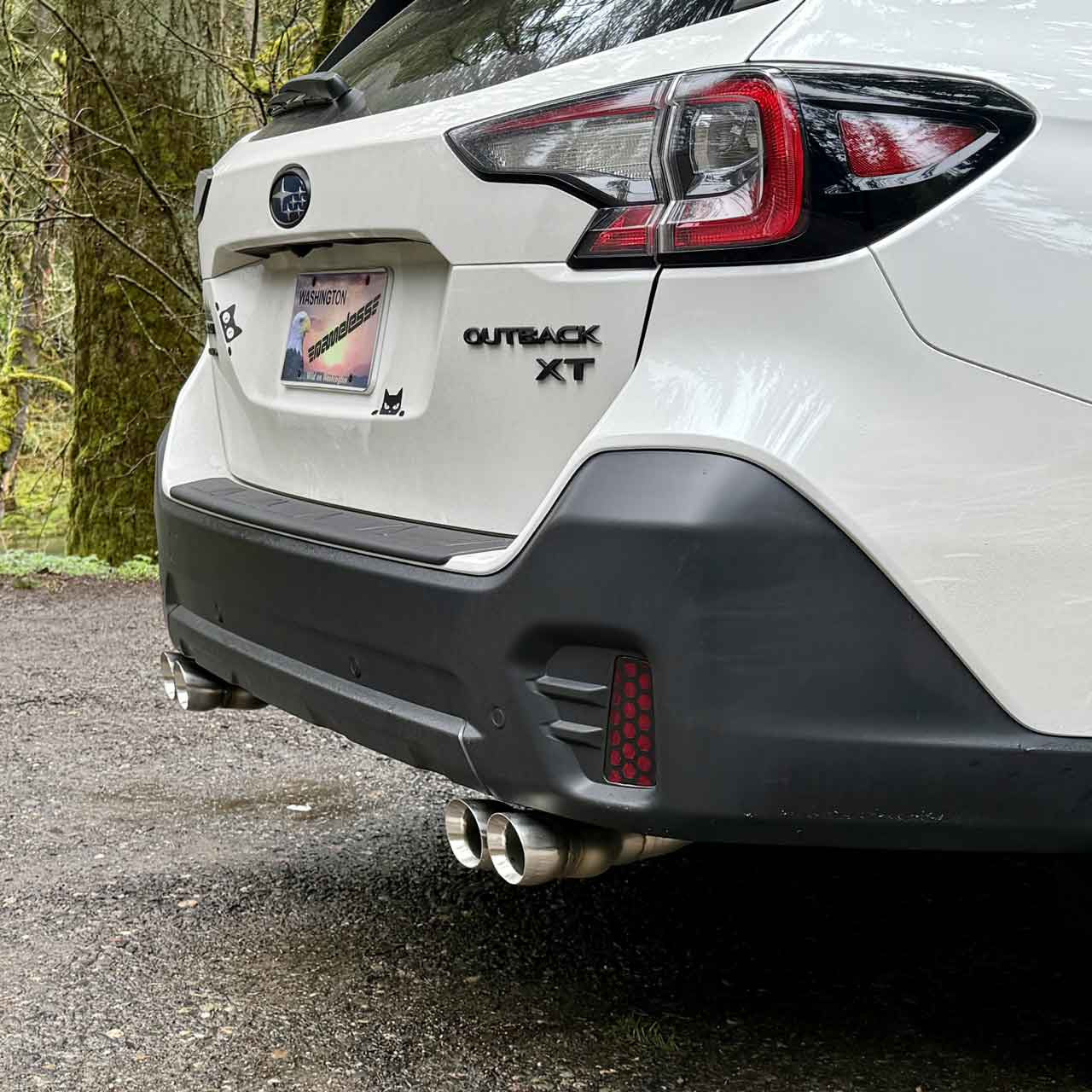 Nameless Axleback Exhaust - Quad Exit - Muffler Delete - 2020-2025 Outback XT / Wilderness