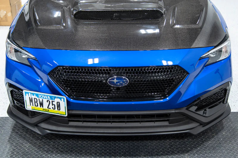 OLM S Style Matte Black Front Lip - WRX 2022+