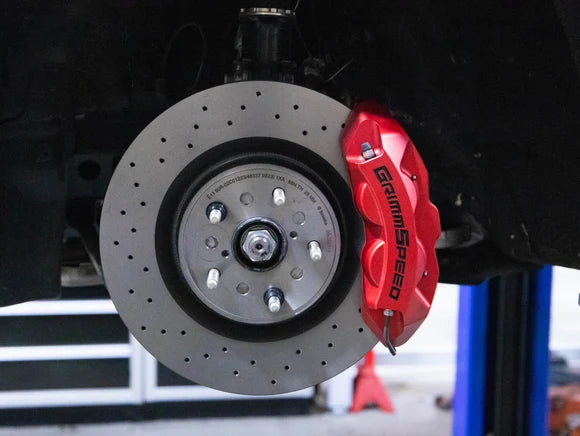 GrimmSpeed 4-Piston Brake Caliper Kit - 2022+ VB WRX (316mm Rotor)
