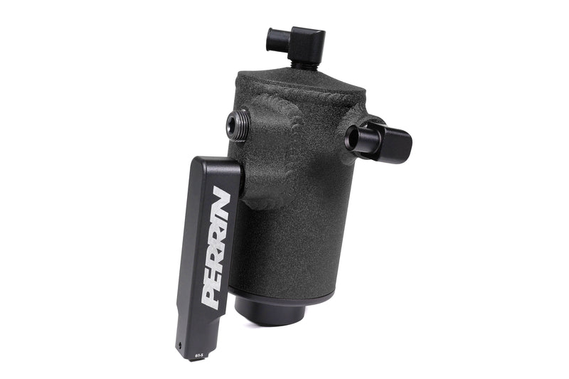 Perrin Air Oil Separator - Black - 22-23 Subaru WRX