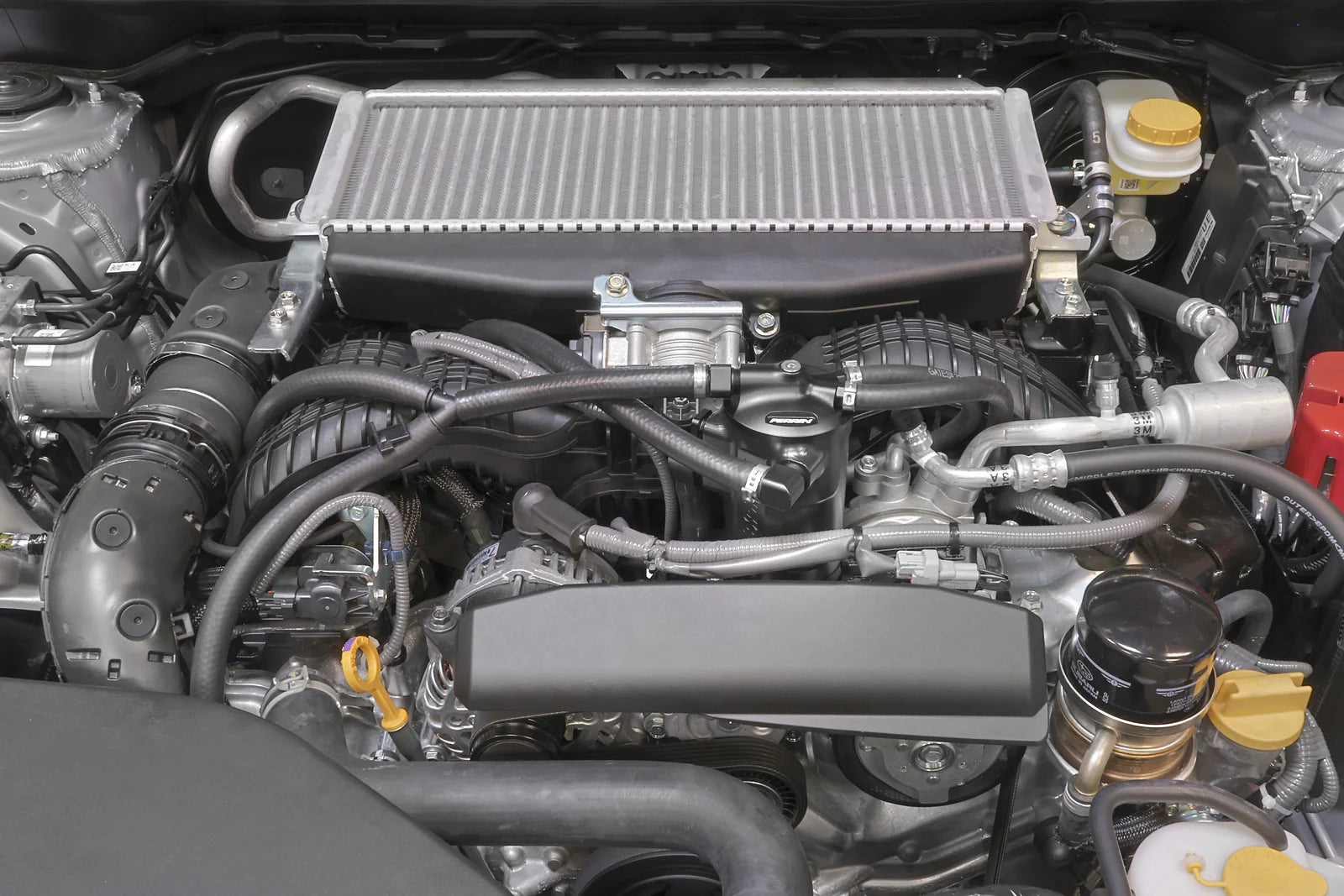 PERRIN Air Oil Separator - Black - 22-25 Subaru WRX