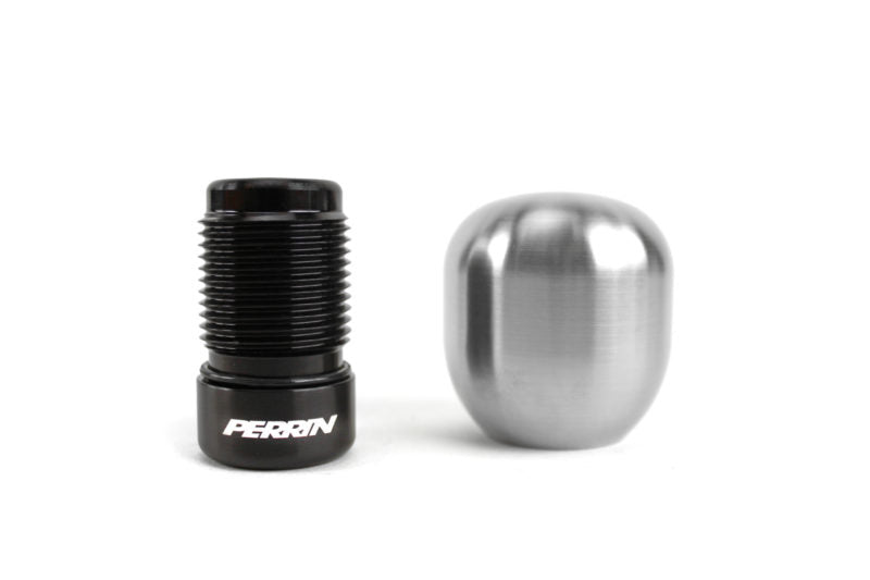 PERRIN WEIGHTED STAINLESS BARREL SHIFT KNOB - 02-25 WRX, 04-21 STI, 13-25 BRZ