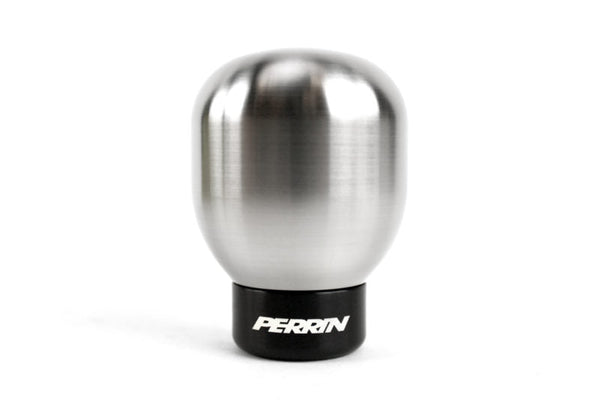 PERRIN WEIGHTED STAINLESS BARREL SHIFT KNOB - 02-24 WRX, 04-21 STI, 13-23 BRZ