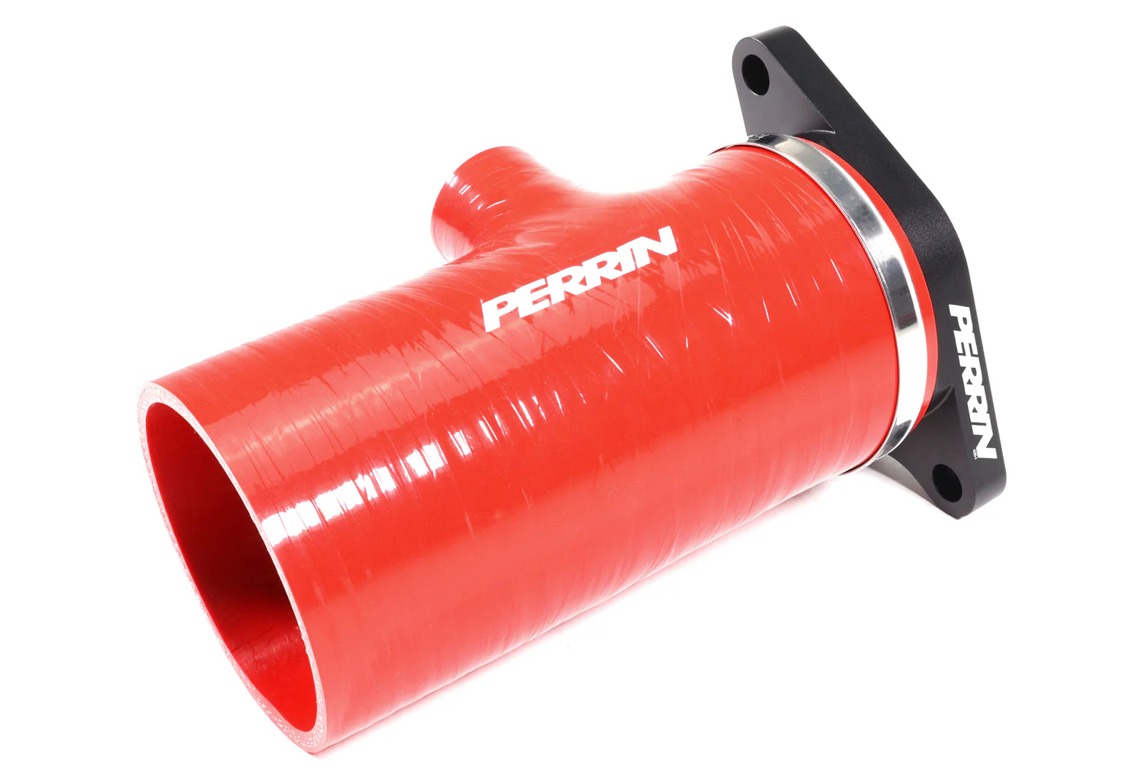 Perrin Short Type Turbo Inlet Hose  - Red - 22-25 Subaru WRX + MORE