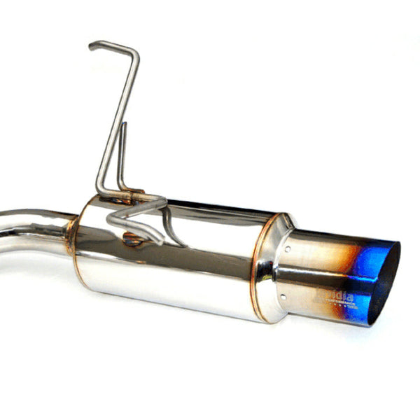 INVIDIA N1 STAINLESS STEEL DUAL EXIT EXHAUST - TITANIUM TIPS - 15-21 STI, 15-21 WRX