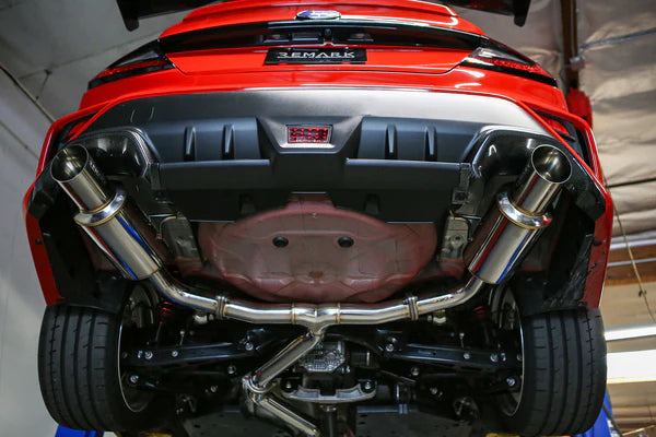 REMARK Catback Exhaust - Dual R1 Spec Stainless (Non-Resonated) - 2022+ Subaru WRX VB