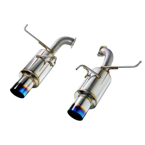 REMARK Axleback Exhaust - Dual R1 Spec Burnt Stainless -  2022+ Subaru WRX