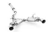 ARK GRIP Stainless Catback Exhaust w/Polished Tips - 13-21 BRZ, 2022+ BRZ