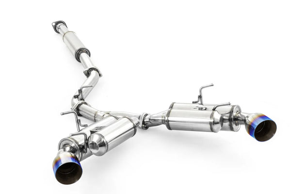 ARK GRIP Stainless Catback Exhaust w/Burnt Tips - 13-21 BRZ, 2022+ BRZ