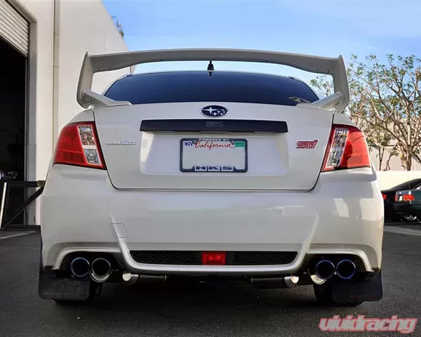 ARK GRIP Stainless Catback Exhaust w/Burnt Tips - 11-14 WRX SEDAN, 11-14 STI SEDAN