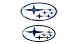 SSC PREMIUM FRONT AND REAR SUBARU EMBLEMS - 2022+ WRX