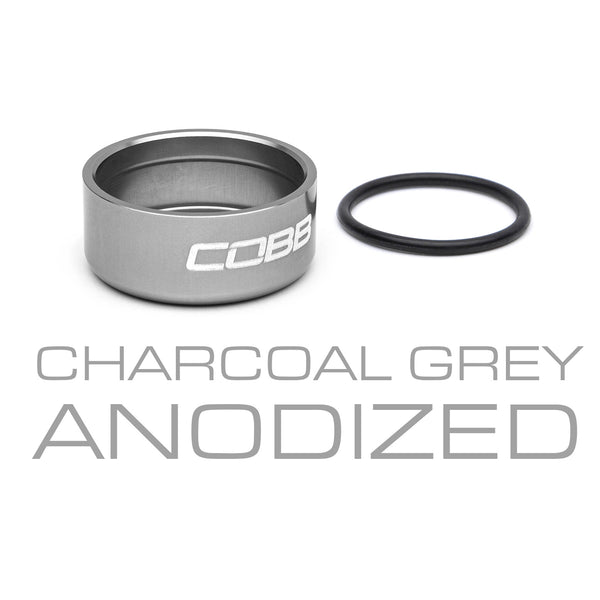 Cobb Knob Trim Ring - Charcoal Grey Anodized