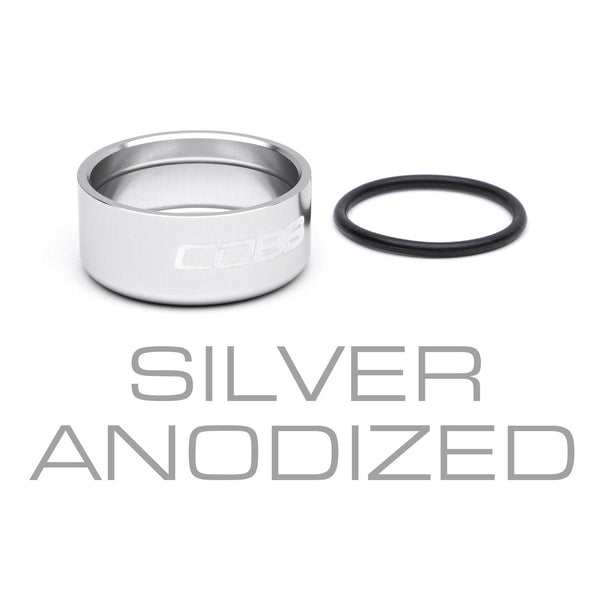 Cobb Knob Trim Ring - Silver Anodized