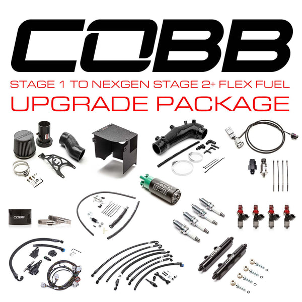 Cobb Stg 1 to NexGen Stg 2+ Flex Fuel Power Package - Blue - 08-14 Subaru STI
