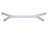 *SCRATCH AND DENT* SSC FRONT BRACE BAR - WHITE- 2015-2021 WRX/STI (DEFECT #3)