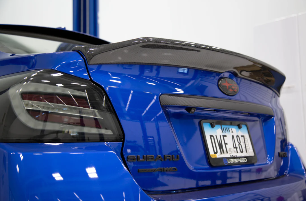 OLM Point Five Carbon Fiber Duckbill Spoiler - 2015-2021 Subaru WRX & STI