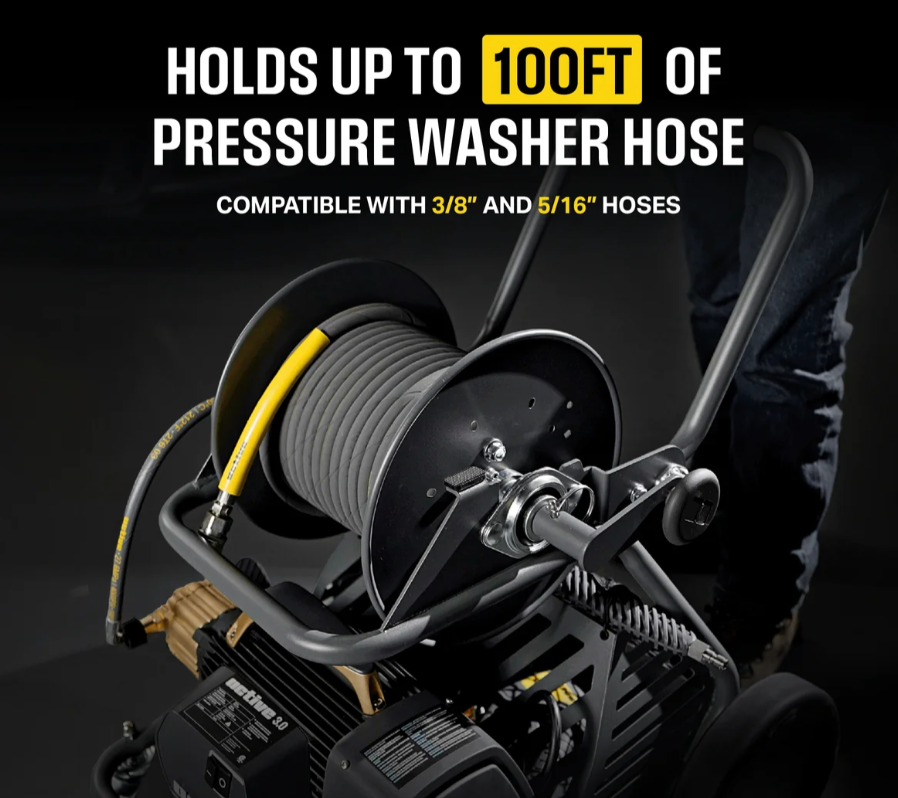 ACTIVE™ Wash Cart & Hose Reel