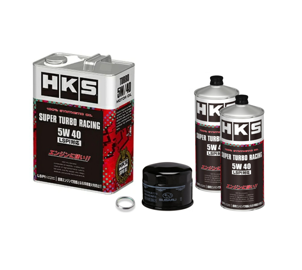 HKS SUPER Turbo 5W40 Oil Change Kit - Subaru WRX 2015-2021