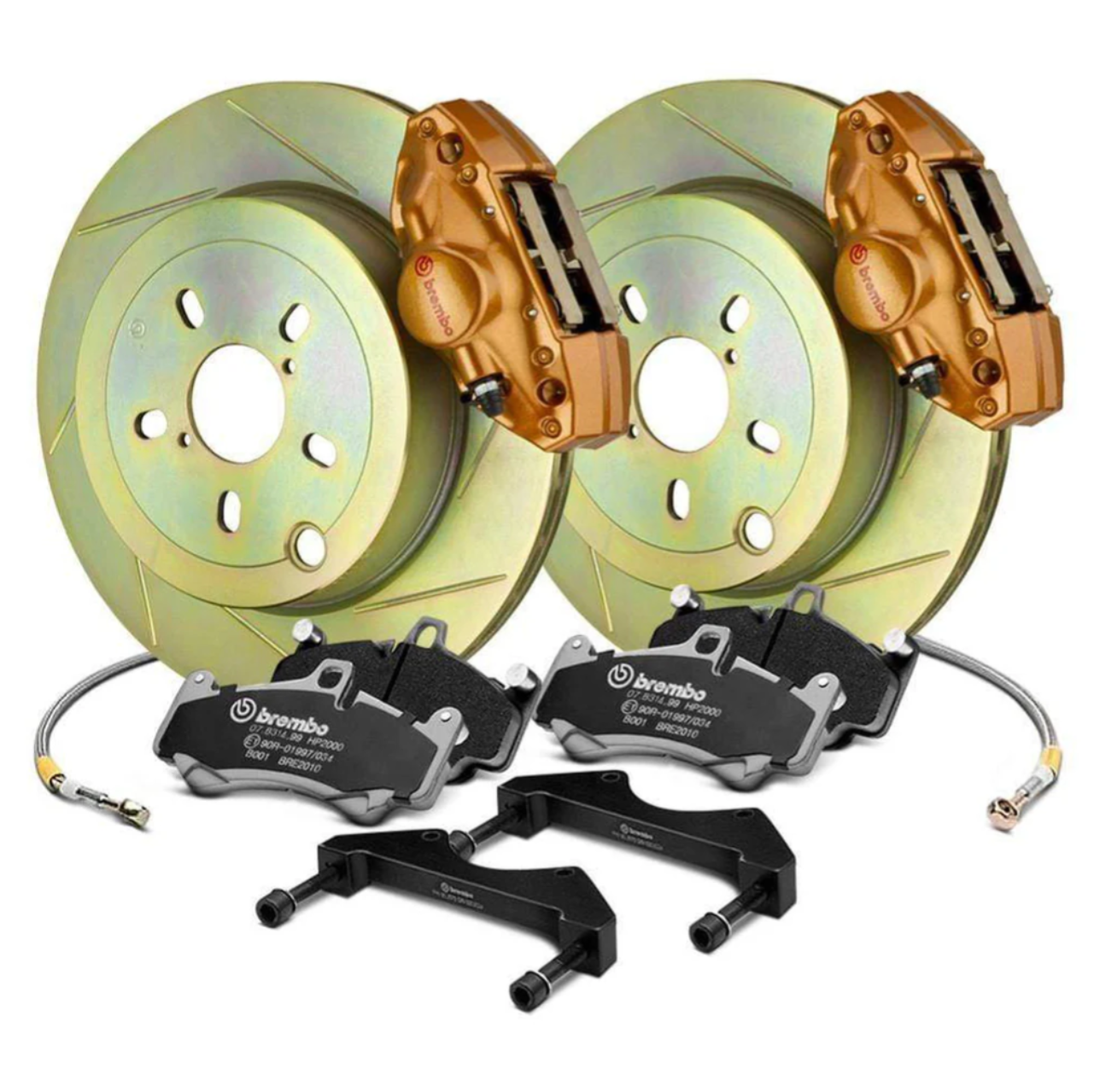 Brembo Gold Rear Brake Kit - WRX 2008-2014, Legacy 2.5i 2010-2013