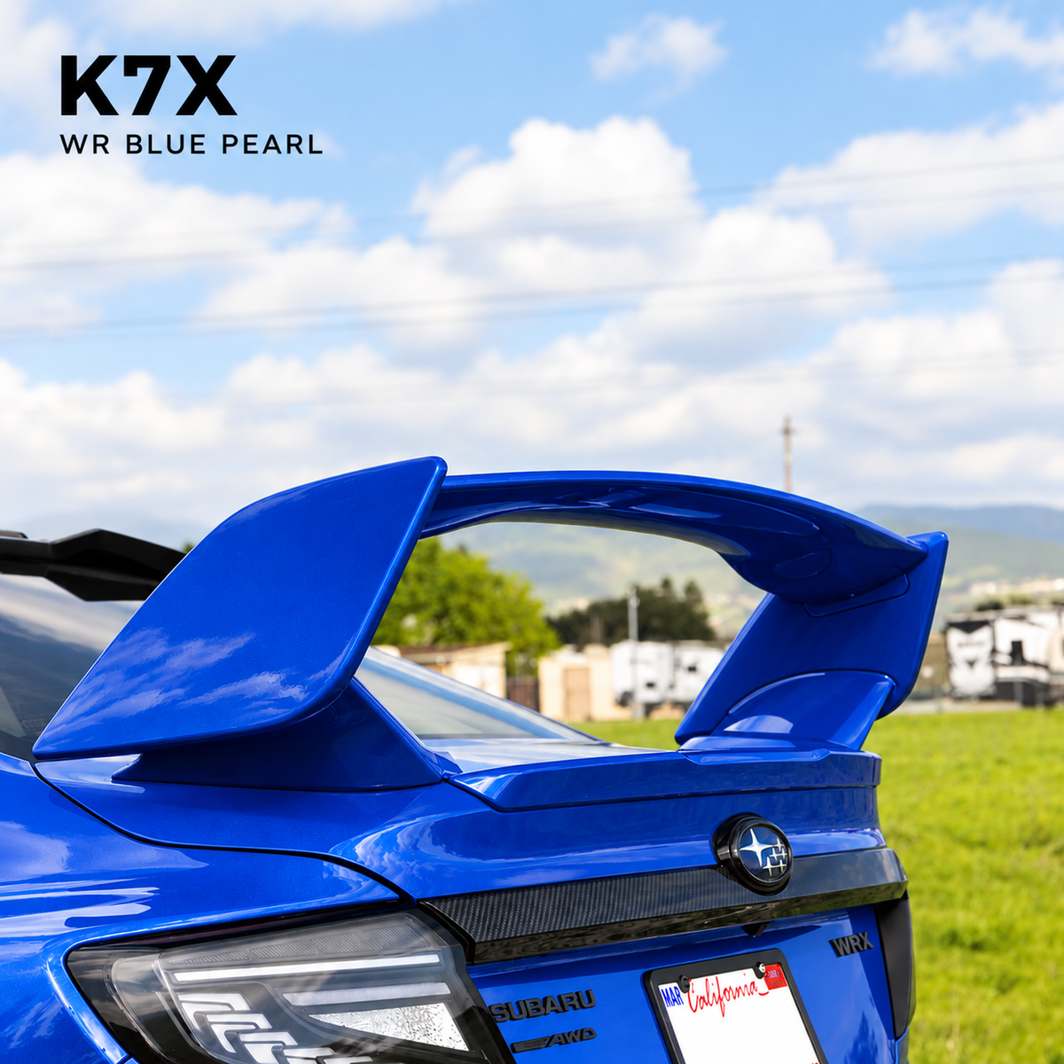 OLM S Style Paint Matched Spoiler 5pc - 2022+ WRX