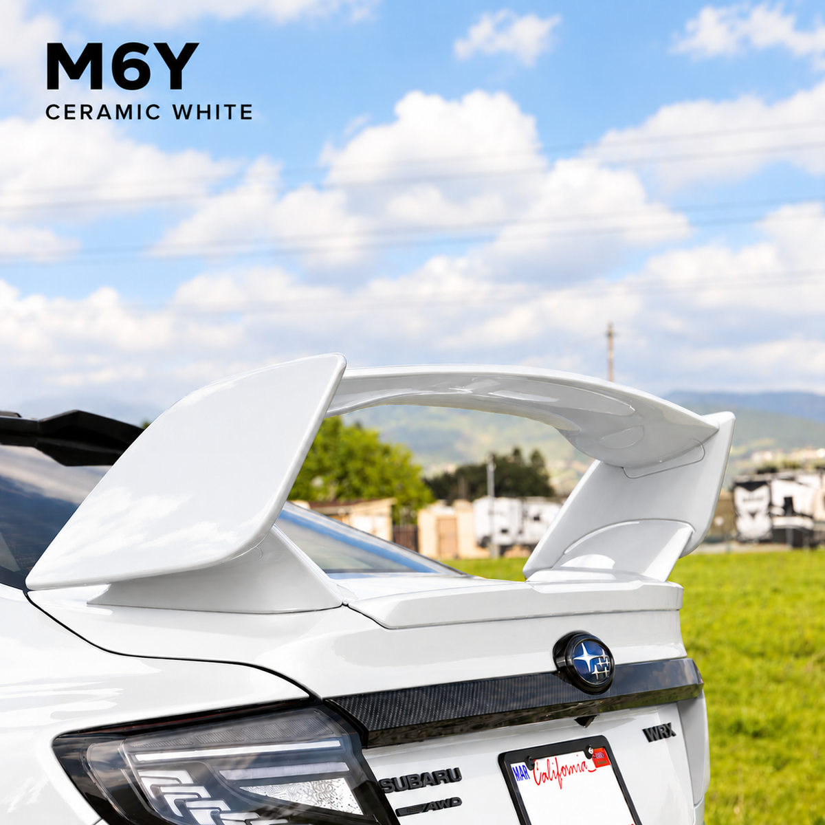 OLM S Style Paint Matched Spoiler 5pc - 2022+ WRX
