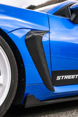 STREETHUNTER CARBON FIBER FENDER VENT EXTENSIONS - 2022+ BRZ/GR86