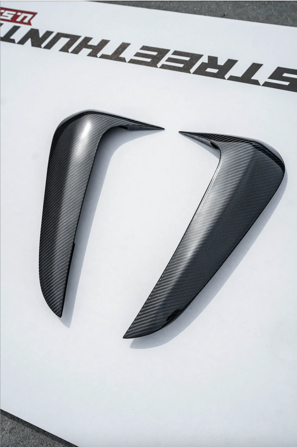 STREETHUNTER CARBON FIBER FENDER VENT EXTENSIONS - 2022+ BRZ/GR86