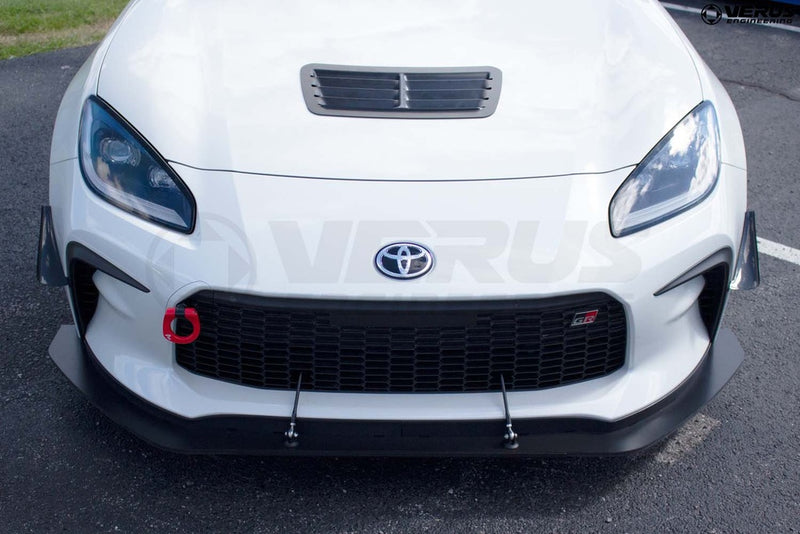 Verus Engineering Two-Piece Front Splitter - 2022+ Subaru BRZ