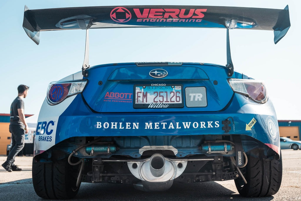 Verus Engineering UCW Swan Neck Rear Wing Kit- 13-21 Scion FRS/Subaru BRZ/Toyota GT86 (ZN6/ZD6)